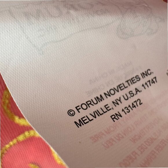 FORUM Disney Belle Red Ruby Queen Tulle Sparkly Party Dress Costume Toddler 2 3 - Picture 5 of 7